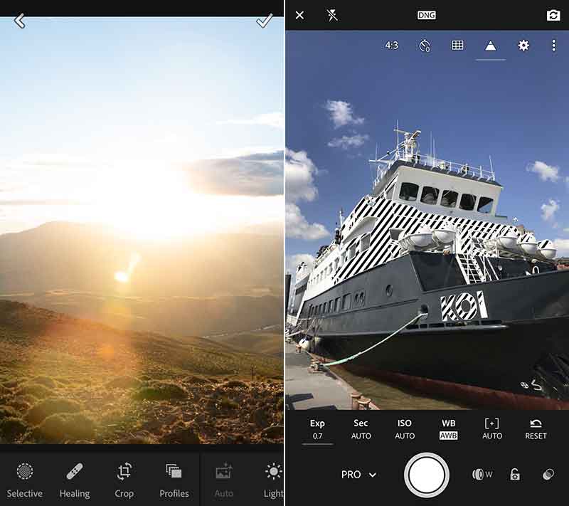 Scattare foto da Lightroom per iPhone