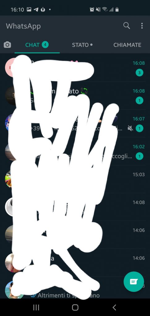 Whatsapp dark mode Android