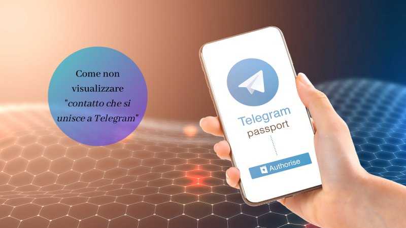 Un contatto si è unito a Telegram